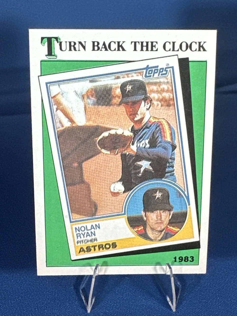 Nolan Ryan 1988 Turn Back the Clock card#661